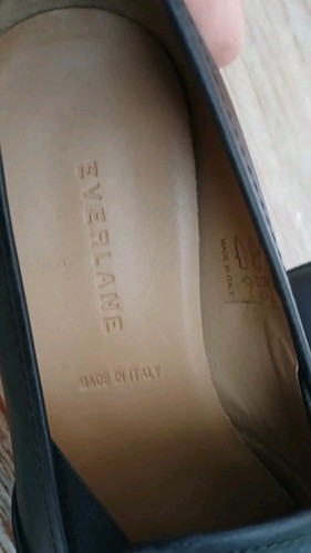 Evelane Damskie Oxford Buty Czarne Skóra Rozmiar 7 - Zdjęcie 6 z 8