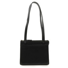 Chanel Leather Tote Bag Women Black One Size 657281