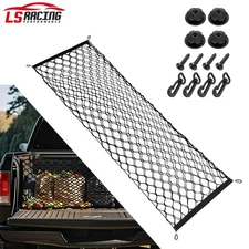 Truck Bed Cargo Net Storage Net Trunk Mesh Organizer Envelope Cargo Net Elastic