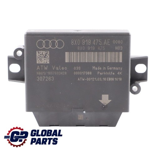 Audi A1 8X PDC Unterstützung Park Distance Control Modul ECU 8X0919475AE