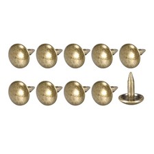 Upholstery Nail Tacks 6x7x2mm 200Pcs, Iron Round Thumb Push Pins