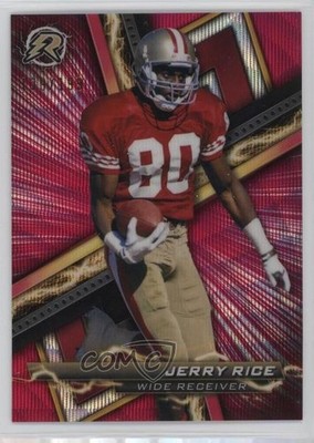 2023 Topps Composite Resurgence Ruby Surge Refractor 139/199 Jerry Rice HOF 04br
