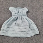 American Girl Doll Addy’s Blue Dress Flower Picking Retired