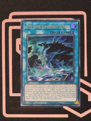 BLZD-DE094 GMX 55. Experimentierbericht Ultra Rare 1. Auflage YuGiOh 