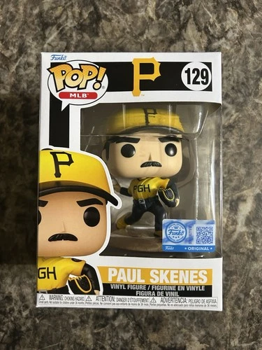 Funko POP! Paul Skenes 129 City Connect Exclusive MLB Pittsburgh Pirates IN HAND