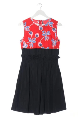 Sportmax Code A-Linien Kleid Blumenmuster Damen Blau Rot Pink Gr. 36 - Bild 1 von 2