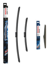 Set spazzole tergicristallo anteriori + posteriori Citroen C3 Aircross 2017 in poi BOSCH A350S H210