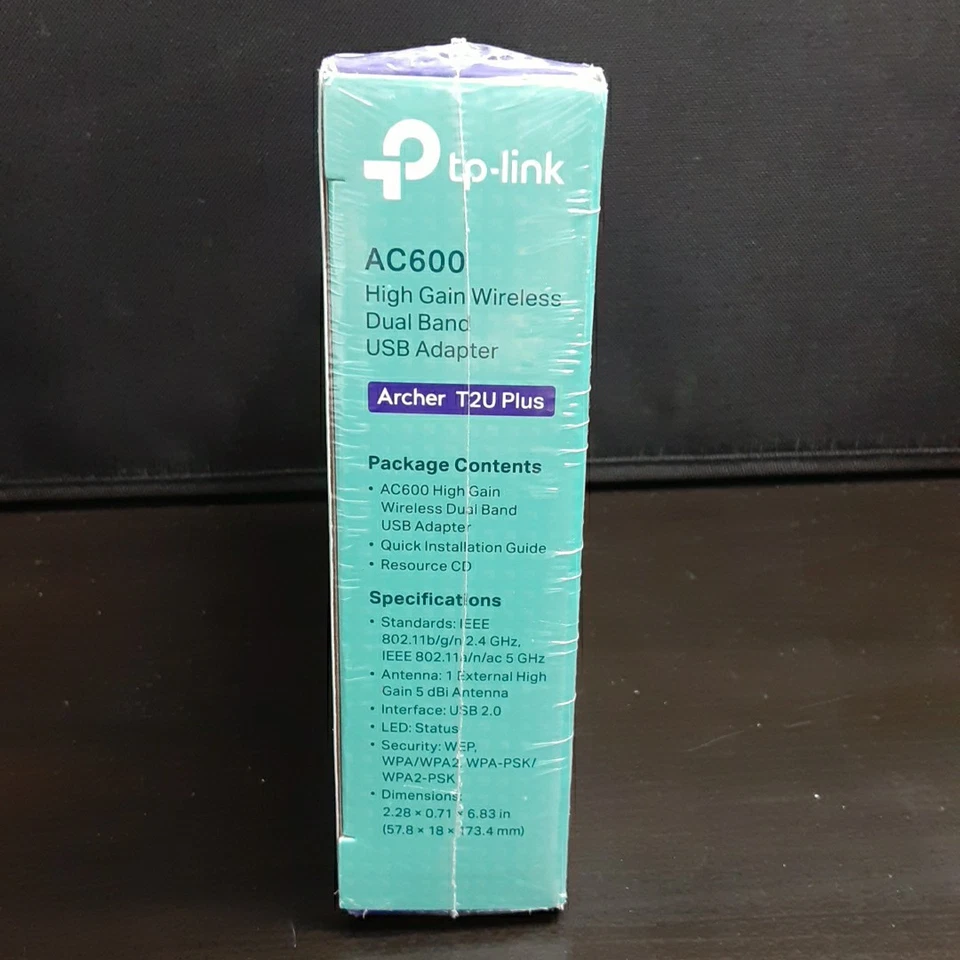 TP-Link Archer T2U Plus High Gain Wireless Dual Band USB Adapter PC and Mac Comp - Image 4 of 4