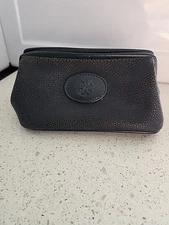 Vintage Varig Airlines First Class Premium Cosmetic Bag Blue