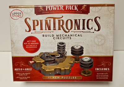 Spintronics Upper Story POWER PACK Educational Toy Use With ACT ONE and TWO