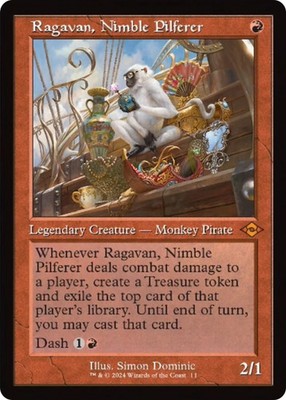 Ragavan, Nimble Pilferer (Retro) [Modern Horizons 2] Foil Near Mint