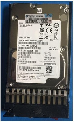 ErsaZZa W129050446 872842-B21 HDD 300GB 12G 15K SFF SAS ~E~
