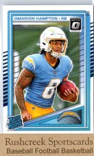 2025 Donruss Optic #212 Omarion Hampton RC Rookie