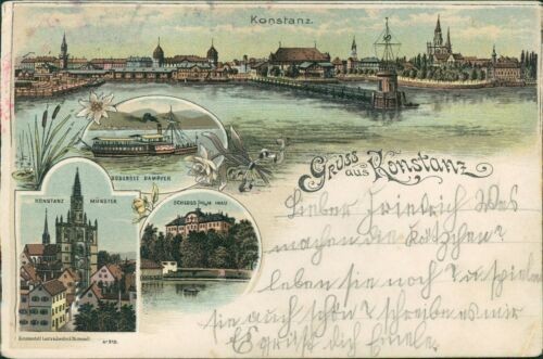 Ansichtskarte Konstanz 1899 (Nr.9792)