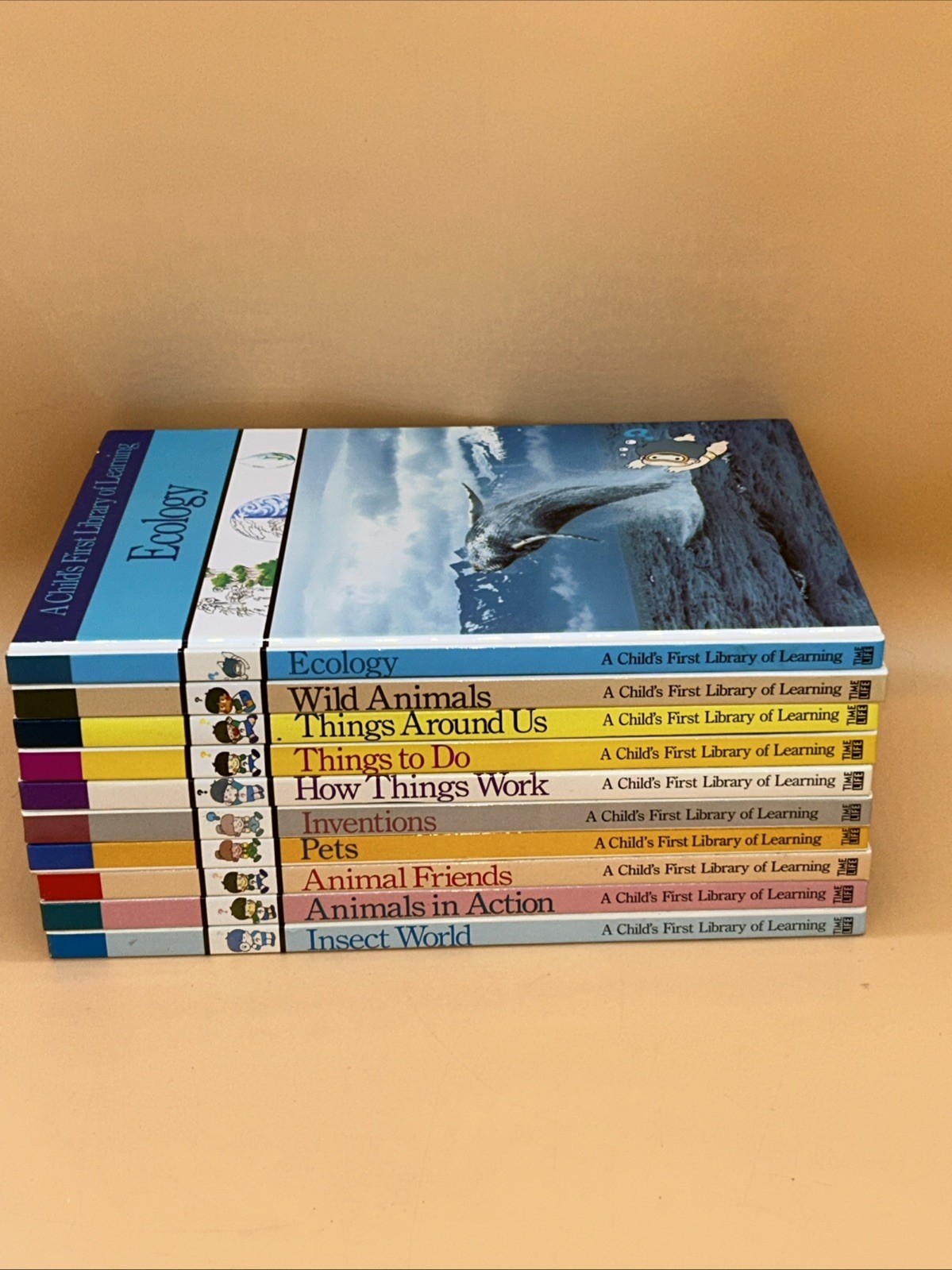 A Child's First Library Of Learning Book Lot Of 10 Hardcovers Time Life EUC