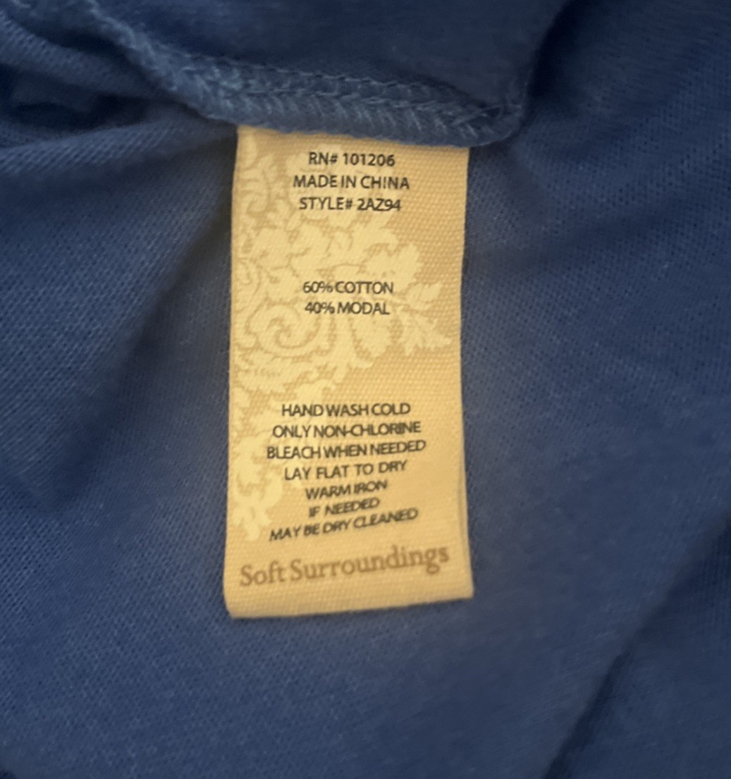 Soft Surroundings Springtime Ruffleneck Dress Med… - image 10