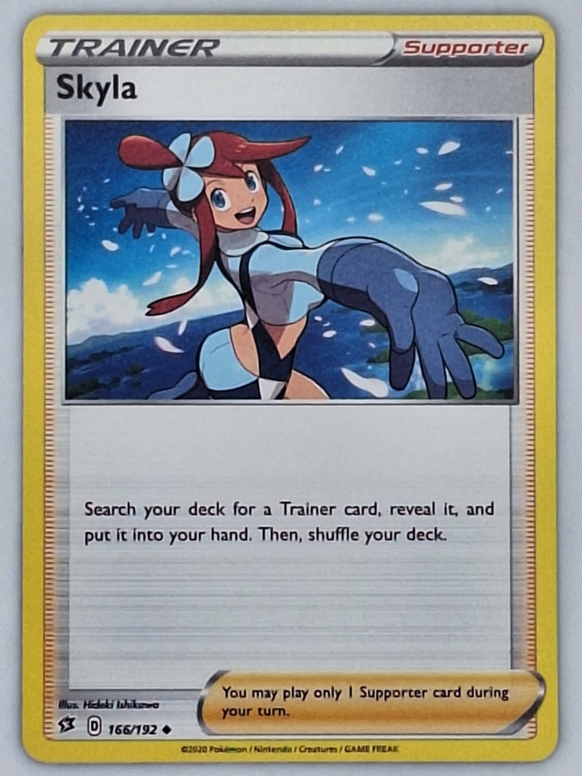 Skyla 166/192 Pokemon - Sword & Shield Rebel Clash MP