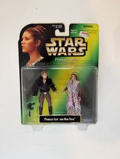 1997 Kenner Star Wars Princess Leia Collection Han Solo Leia Action Figure