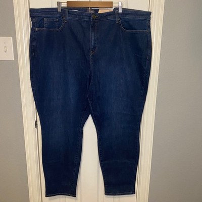 NYDJ Ami Skinny Legging Jeans NWT Plus Size 28W Cooper Wash Lift Tuck Blue