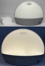 Hatch Restore 3 Smart Sunrise Alarm Clock Sound Sleep Machine White Gray