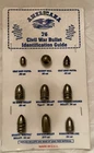 Americana 76 Civil War Bullet Identification Guide Replica Projectials & booklet