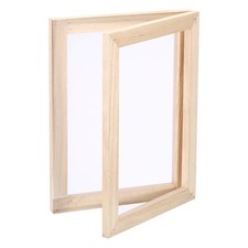 A5 Sizes 8.3 x 5.9 Inch 2 in 1 Wooden Paper Making Screen