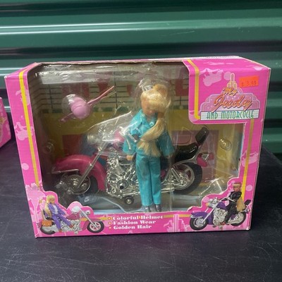 Vintage 90s My JUDY & MOTORCYCLE doll Boxed BRAND NEW rare vrsion blue clothes