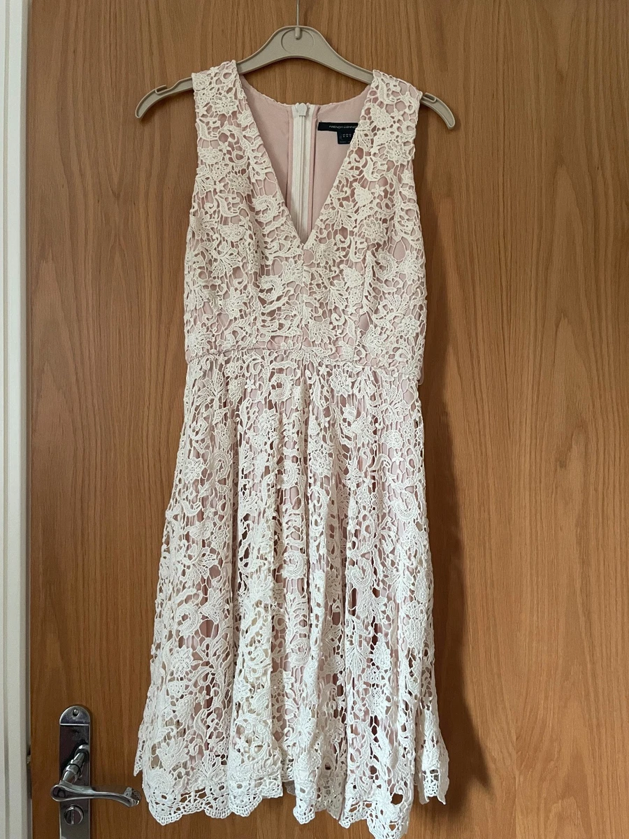 French Connection Loving Crochet Dress ASO Elena Gilbert The Vampire  Diaries NWT | eBay
