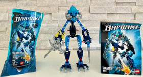 Bionicle Barraki Set of 6 : 8916 8917 8918 8919  8920 8921 w/Canisters + Manuals