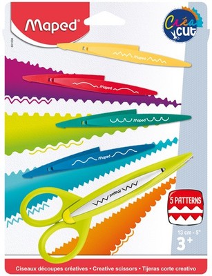 Maped Konturenscheren-Set CreaCut 3er Set auf Blister
