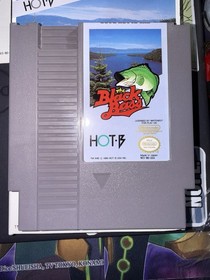 the Black Bass (Nintendo NES, 1989) COMPLETE CIB Tested Authentic