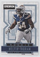 2012 Panini Gridiron Rookie Platinum X's 7/25 Melvin Ingram III #266 y0i