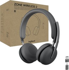 Logitech Zone Wireless 2 UC Bluetooth ANC Hea...