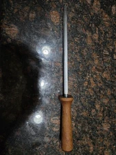 Old Homestead Vintage Steel Knife Honing Rod Japan