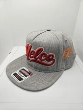 Melco 50th Anniversary Grey Snapback Hat Cap Red Embroidery One Size Fits Most