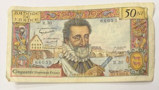 Billet Banque 50 NF Nouveaux Francs 1959 France 🇫🇷 REF84392