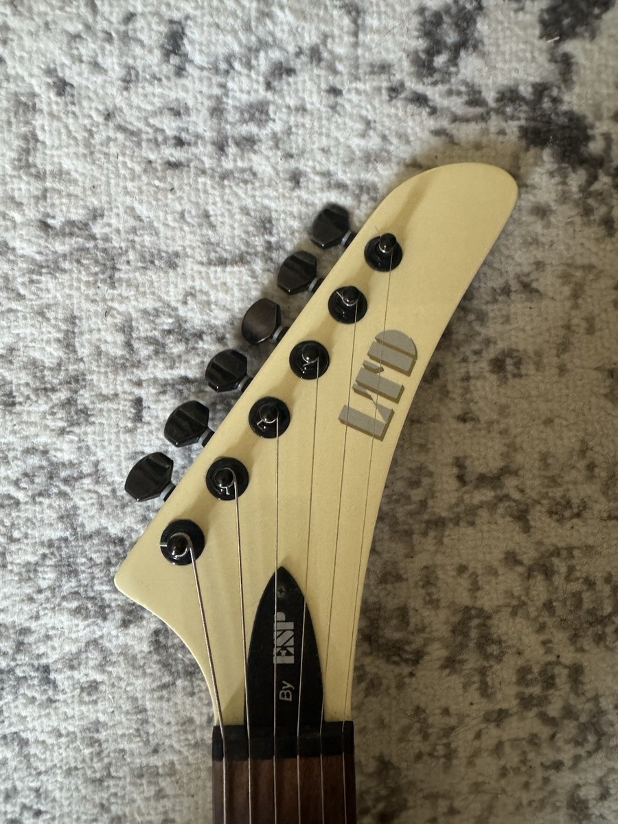 esp ltd exp 200 1998 Olympic white James Hetfield MX ESP