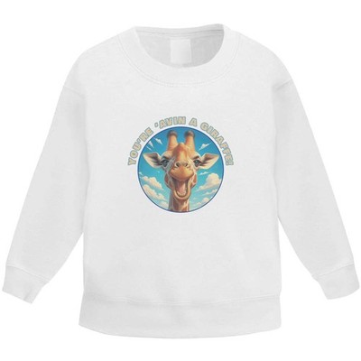 'Laughing Giraffe' Kid's Sweatshirt / Sweater / Jumper (KW057296)