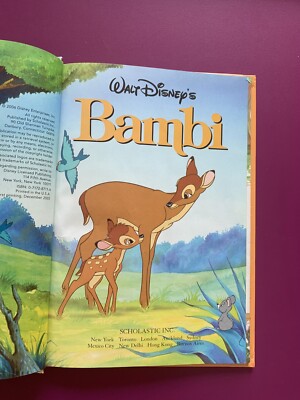 Walt Disney's Bambi (Disney Wonderful World of Reading) | eBay