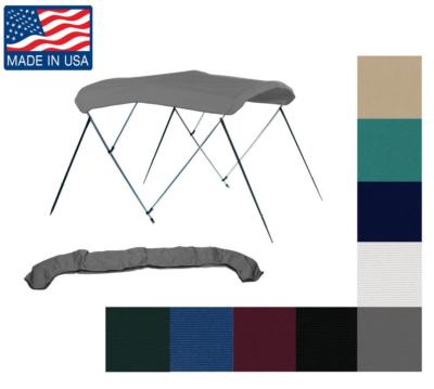 6.25oz BOAT BIMINI TOP SET FITS MIRAGE 202 TROVARE BOWRIDER I/O 1997-1998