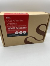 SIIG Dual Antenna Wireless Multi-Channel Expandable HDMI Extender with Loop-out