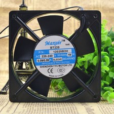 Maxair BT220 P/N 12025B2H 220 240V 19W 12025 double ball cooling fan