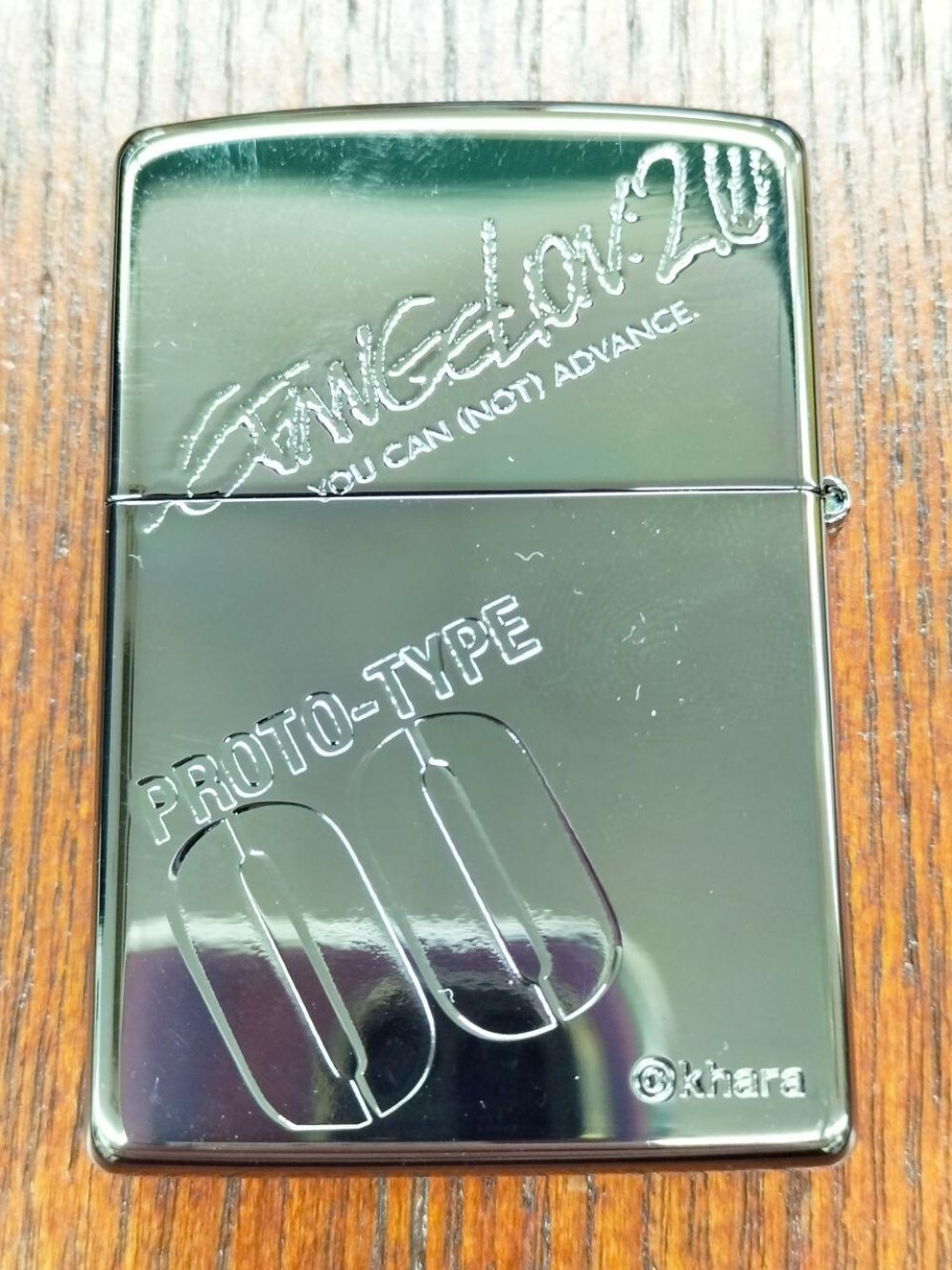 Zippo 2009 Evangelion 2.0 Ayanami Rei Oil Lighter Unfired eBay