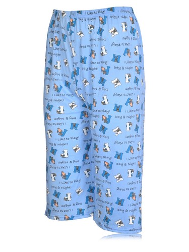 JEFFRICO Womens Capri Pajama Set 2 Piece Short Sleeve Top & Capri Pants 5028C - Picture 78 of 84