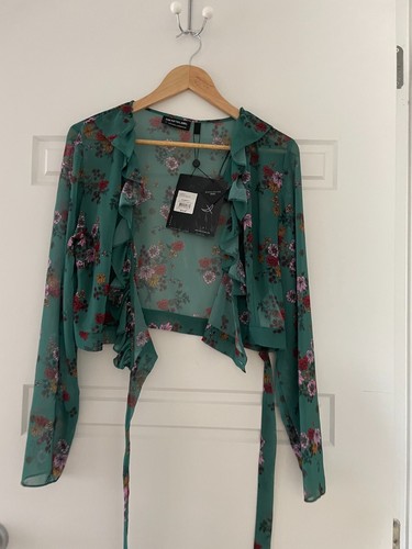 The Fifth Label Keystone LS Crop Wrap Top - Size L - 5+ items free AU post - NWT - Picture 10 of 12