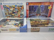 Ravensburger Puzzles Lot Of Four (4) 1000-150...