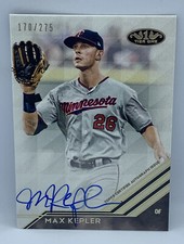 2018 Topps Tier One Max Kepler Twins Auto 170/275