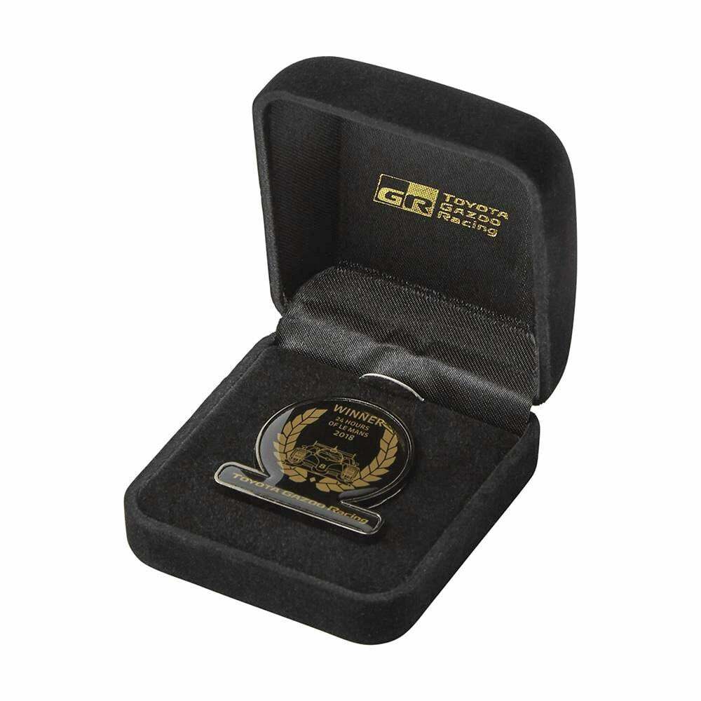 Toyota Gazoo Racing Le Mans Winning Pin Badge 2018