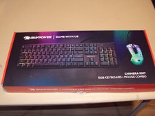 iBUYPOWER KM7 RGB Gaming Keyboard  Mouse Combo  Wired  New in Box
