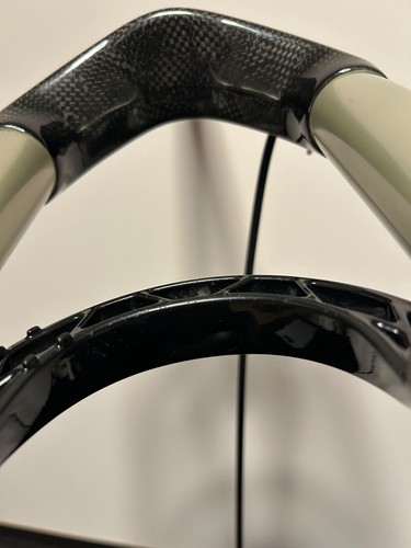 Rock Shox Reba World Cup Dual Air 26"Blackbox 1 1/8 Threadless Carbon DSC QR 9mm - Picture 9 of 15